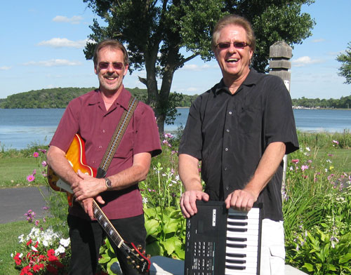 Bob and Jim hang out by the lake until a crowd shows up.