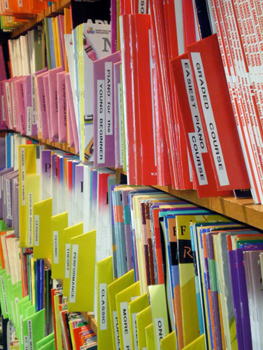 Just some of our Sheet Music